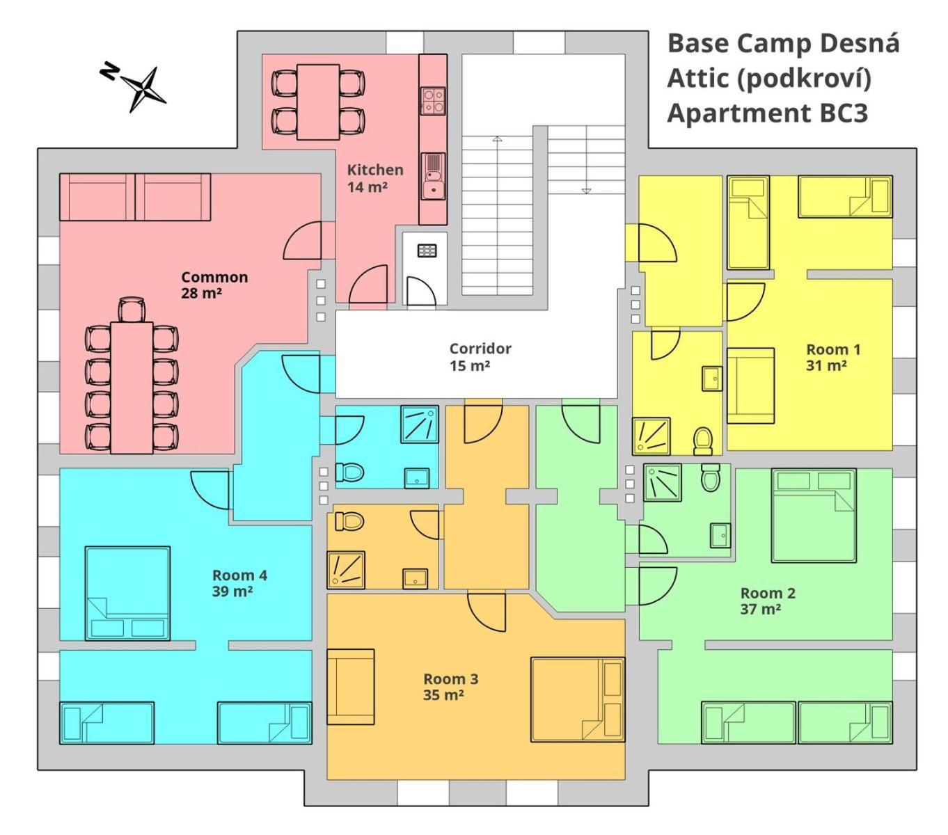 Base Camp Desna Apartamento Quarto foto